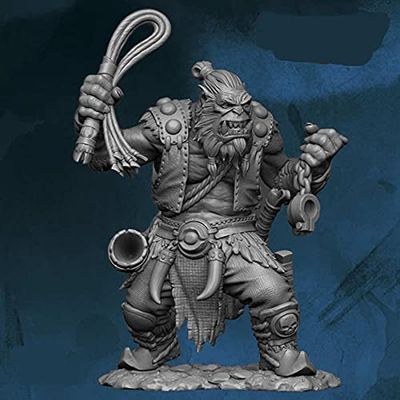 First Legion Orc Slaver Figure Kit 28mm Heroic Scale Miniature Unpainted