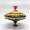 Classic Multicolour Spinning Tin Top Toy from KsmToys by Bolz. The Funny Buzzing Hum Gets Louder As The Top Spins Faster, 7.5" x 7.5" x 7.5" Ages 18 m+ view 3
