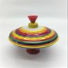 Classic Multicolour Spinning Tin Top Toy from KsmToys by Bolz. The Funny Buzzing Hum Gets Louder As The Top Spins Faster, 7.5" x 7.5" x 7.5" Ages 18 m+ view 4