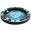 C4Labs 10" Padded Dice Rolling Tray  Synthetic Biotech - Blue Metallic view 1