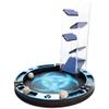 C4Labs 10" Padded Dice Rolling Tray  Synthetic Biotech - Blue Metallic view 4