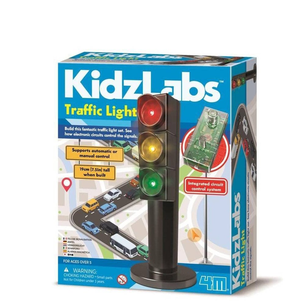4M KidzLabs Traffic Control Light STEM Kit