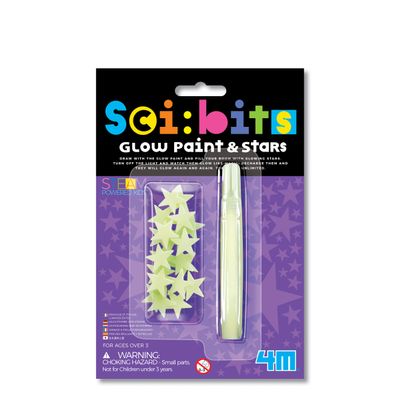 4M Sci:Bits Glow Paint and Stars Science Kit