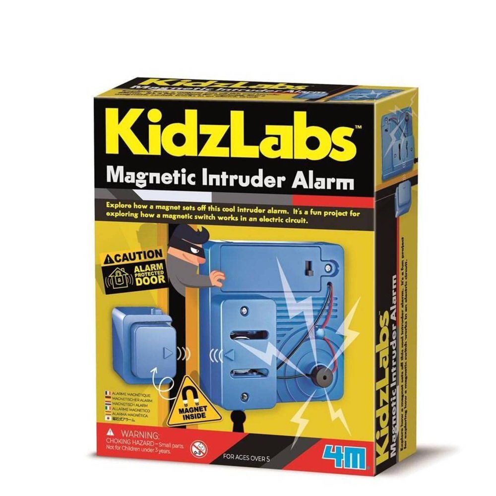 4M KidzLabs Magnetic Intruder Alarm Kit