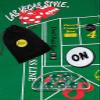 Cyber-Deals Craps Starter Kit Sets, Featuring Authentic Las Vegas Casino Table-Played Dice with Clear Acrylic Dice Boat (Four Queens (Green Frosted)) view 1