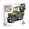 3635 Willys Jeep MB 80th Anniversary 1:24 Model Kit view 1