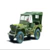 3635 Willys Jeep MB 80th Anniversary 1:24 Model Kit view 2