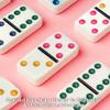 CHH 2322 Double 6 Jumbo Dominoes with Color Dot, 8.25-inch Length view 4