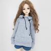 30CM / 45CM / 60CM Doll Clothes 1/3 1/4 1/6 BJD Doll Accessories BJD SD DIY Fashion Hoodie Toys Dolls Clothing (1/4,Gray) view 1