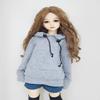 30CM / 45CM / 60CM Doll Clothes 1/3 1/4 1/6 BJD Doll Accessories BJD SD DIY Fashion Hoodie Toys Dolls Clothing (1/4,Gray) view 3