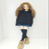 30CM / 45CM / 60CM Doll Clothes 1/3 1/4 1/6 BJD Doll Accessories BJD SD DIY Fashion Hoodie Toys Dolls Clothing (1/6,Black) view 3