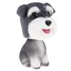 AMLESO Bobble Head Dog Puppy Figurine Home/Car Dashboard Decoration, Schnauzer view 2