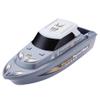 NEXTAKE Electric Marine Patrol Boat - Coast Guard Vessel Police Speedboat Ship Model with Siren and Light (Grey 3) view 1