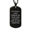 Game On Novelties Cool Teller Gifts, I'm a Teller. I Solve Problems You Do Not Know You Have in Ways You Can't Understand., Teller Black Dog Tag from Friends view 1