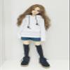 30CM / 45CM / 60CM Doll Clothes 1/3 1/4 1/6 BJD Doll Accessories BJD SD DIY Fashion Hoodie Toys Dolls Clothing (1/6,White) view 3