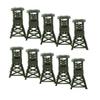 AMLESO 10pc Toy Soldiers Watchtower ActionPigent view 2