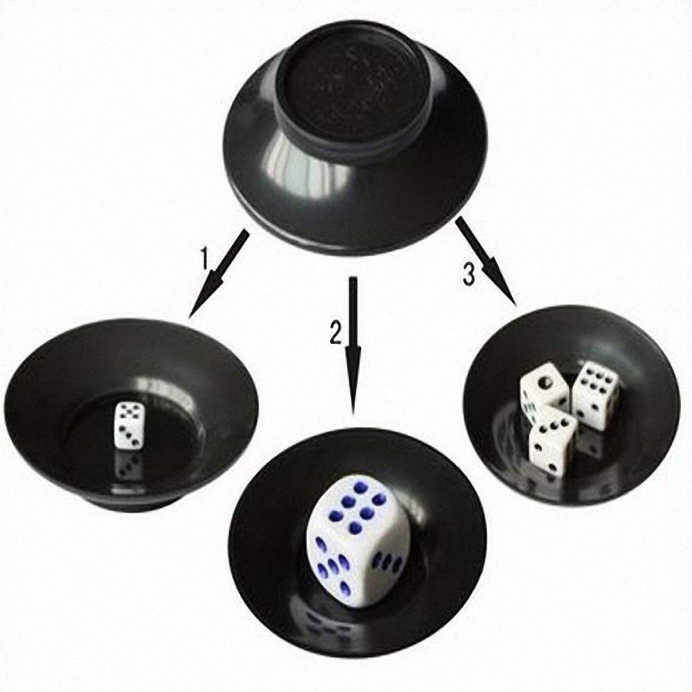 Close Up Magic Tricks Super Fly Disc Dice - Magic Trick