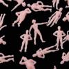 AMLESO 1/8 Plastic People Figures, Miniatures, Beach Crowd Models, HO Trains view 2