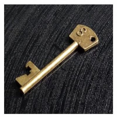 Close Up Magic Tricks Super Golden Key, 3 in 1 Skeleton Key - Magic Trick