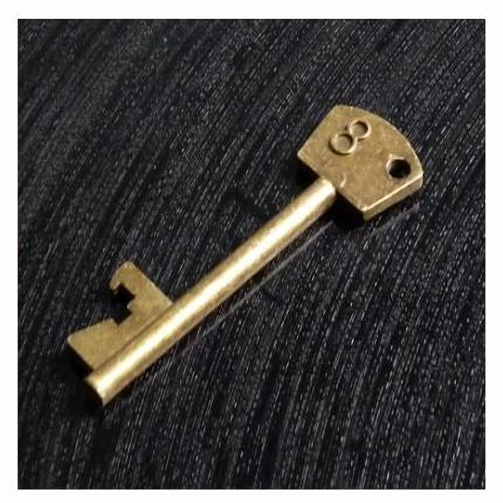 Close Up Magic Tricks Super Golden Key, 3 in 1 Skeleton Key - Magic Trick