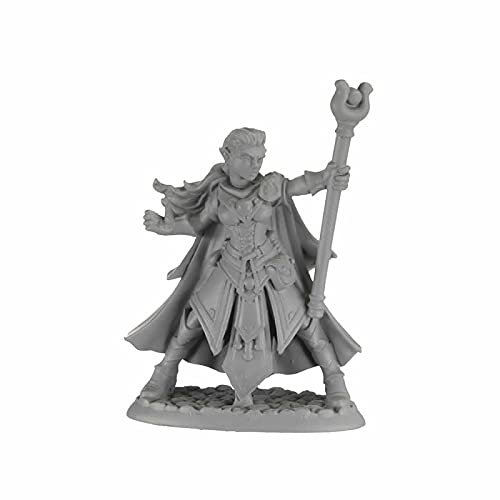 Bones USA Alaedril Starbloom Elf Wizard Miniature Figure 25mm Heroic Scale Reaper Reaper Miniatures