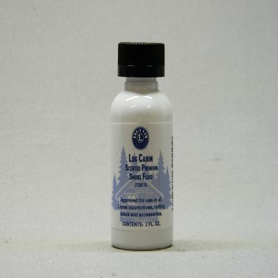 Log Cabin Scented Smoke Fluid for Model Locomotive Engines All GAUGES