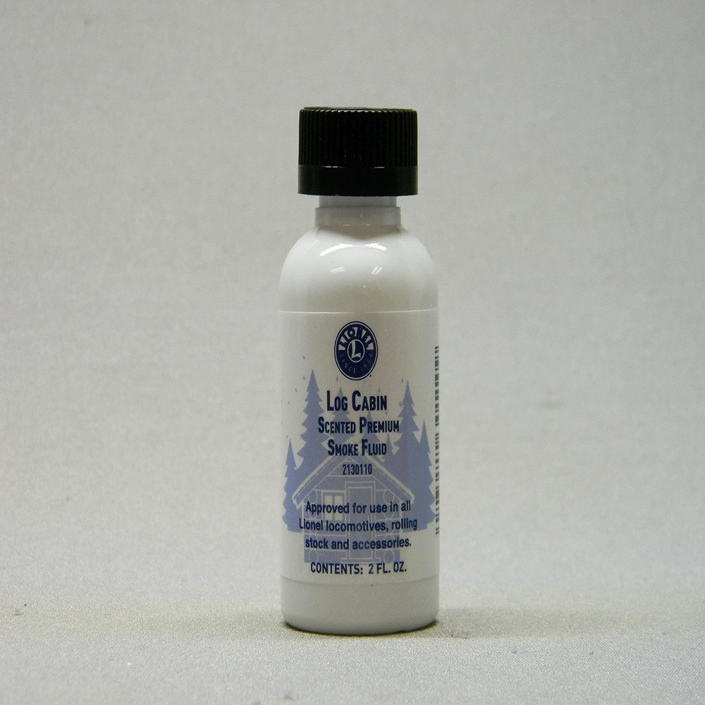 Log Cabin Scented Smoke Fluid for Model Locomotive Engines All GAUGES