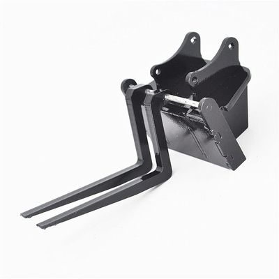 DAPENGNIAO for HUINA Full Metal Excavator Bucket Forks Pallet Forks for HUINA 550/580/592/593 RC Excavator DIY Modification Kit Accessories