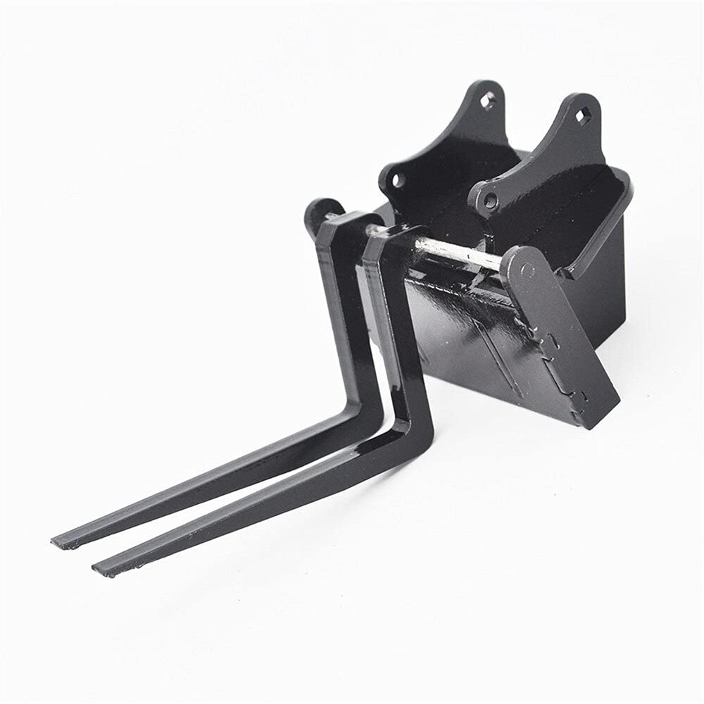 DAPENGNIAO for HUINA Full Metal Excavator Bucket Forks Pallet Forks for HUINA 550/580/592/593 RC Excavator DIY Modification Kit Accessories