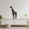 Power Pride Giraffe Motivation Quote Animal Animals Life Quotes Wall Sticker Art Decal for Girls Boys Room Bedroom Nursery House Fun Home Decors Stickers Wall Arts Vinyl Decoration Size (20x14 inch) view 2