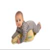 Crawligator Tummy Time Mobility Toy for Infants 4-12 Months (Sand) view 2