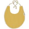 Handmade Baby Drooling Bib Premium Turkish Cotton Feeding Bib with Pompom Lace (Handmade Baby Bib, 100% Natural Turkish Cotton, Waterproof and Stylish Drooling Bib for Boys and Girls - Pompom Lace (Sahara Yellow)) view 1
