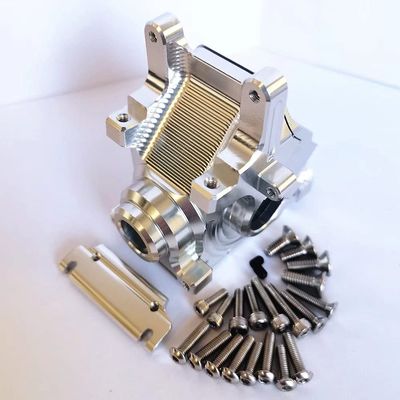 Aluminum Front or Rear Differential Gearbox Case Silver for ARRMA KRATON Typhon Talion Limitless AR310427 AR310854