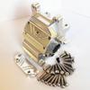 Aluminum Front or Rear Differential Gearbox Case Silver for ARRMA KRATON Typhon Talion Limitless AR310427 AR310854 view 2