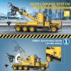 Mould King 17011 Heavy-Duty Tow Truck Building Toy Set, Technology MOC Road Trailers Building Gift Toys for Kids Age 14+ (1,250 Pieces) view 3
