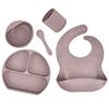 Baby Silicone Feeding Set, easy to clean and safe designed for the little ones. view 3