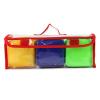 3X 10cm Playing Game Dices, Soft Educational Toys with Clear Pockets, Learning Dices, for Early Teaching, for Kids view 3