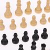 AMLESO 32 Pieces of International Wooden Chess Set Creative Toys for Games view 2