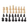 AMLESO 32 Pieces of International Wooden Chess Set Creative Toys for Games view 3