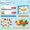 Learning Educational Toys for 2 3 4 5 6 Years Old Boys Girls, See & Spell Matching Letter Game with Alphabet Cards for Kids, Preschool CVC Word Builders Toy, Christmas Birthday Gifts for Age 2-4 4-6 view 3