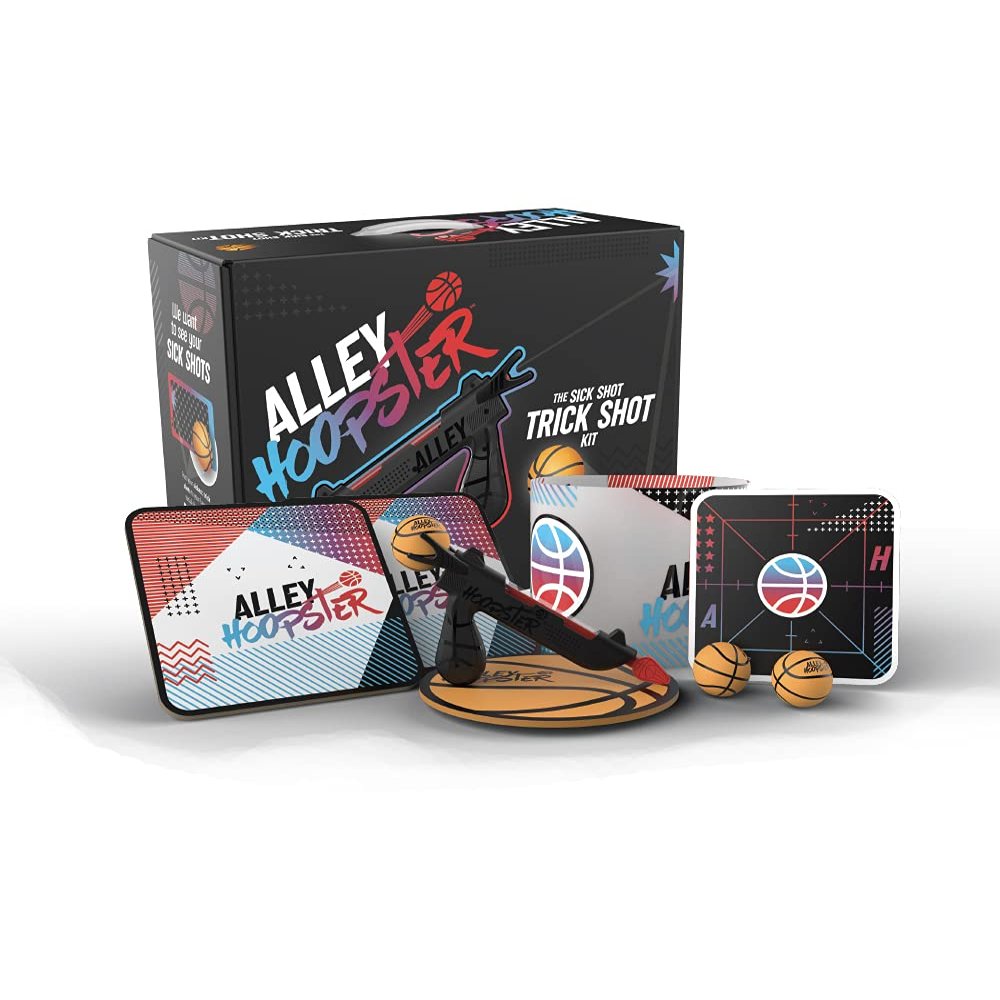 Alley Hoopster Trick Shot Challenge Game, Fun at Home Game & Gifts for Tweenage and Teenage Boys & Girls