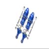 GPM For Losi 1:10 Lasernut U4 Tenacity LOS03028 / Tenacity DB Pro LOS03027V2 Upgrade Parts Aluminum Front Thickened Spring Dampers 86mm - 12Pc Set Blue view 1
