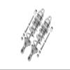 GPM For Losi 1:10 Lasernut U4 Tenacity LOS03028 / Tenacity DB Pro LOS03027V2 Upgrade Parts Aluminum Rear Thickened Spring Dampers 101mm - 12Pc Set Silver view 1