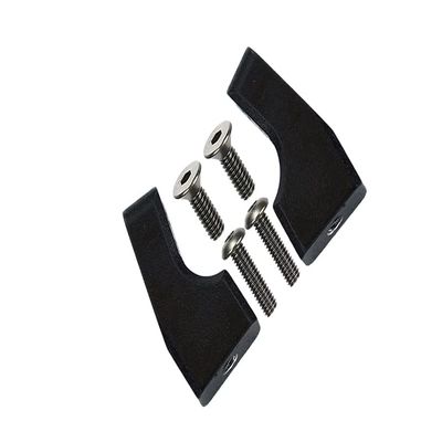 GPM For Team Losi 1/18 Mini-T 2.0 2WD Stadium Truck Upgrade Parts Aluminum Servo Mount - 6Pc Set Black