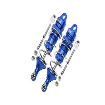 GPM For Losi 1:10 Lasernut U4 Tenacity LOS03028 / Tenacity DB Pro LOS03027V2 Upgrade Parts Aluminum Rear Thickened Spring Dampers 101mm - 12Pc Set Blue