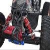 GPM For Losi 1:10 Lasernut U4 Tenacity LOS03028 / Tenacity DB Pro LOS03027V2 Upgrade Parts Aluminum Rear Thickened Spring Dampers 101mm - 12Pc Set Black view 3
