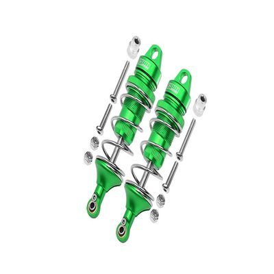 GPM For Losi 1:10 Lasernut U4 Tenacity LOS03028 / Tenacity DB Pro LOS03027V2 Upgrade Parts Aluminum Front Thickened Spring Dampers 86mm - 12Pc Set Green