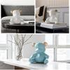 eLymwoo Bear Piggy Bank Home Furnishing Decoration Creative Children's Room Deposit Box Unique and Cute Statue (Yellow) view 3