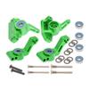 CODA RACING RC Alloy Caster Block&Steering Blocks&Rear Stub Axle Carriers for Traxxas 1/10 2WD Slash, Stampede, Rustler, Nitro Slash-Replaces Part 3736 3632 3752 view 2