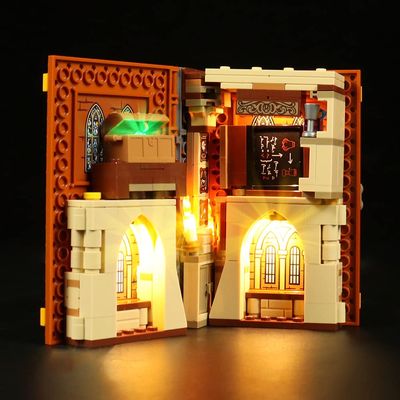 Brick Shine GC Light Kit for Harry Potter Hogwarts Moment (Model Set is not Included) (Light for 76382)